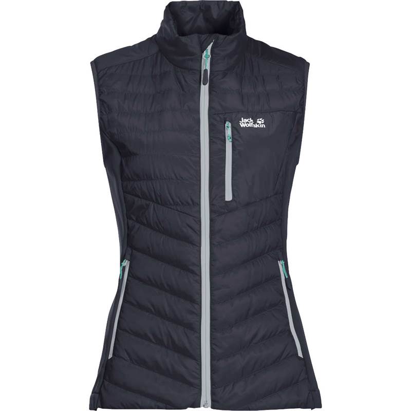 Jack Wolfskin Womens Roteburn Windproof Quilted Vest-1